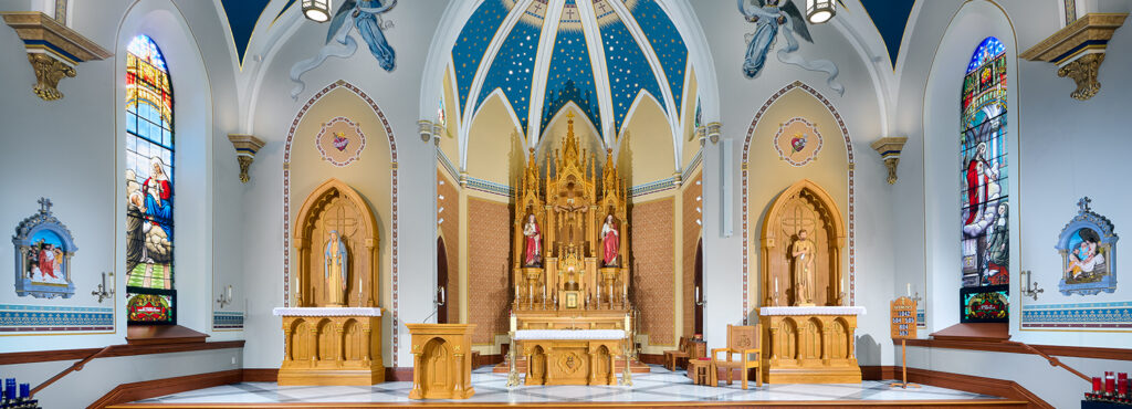sacred heart church restoration