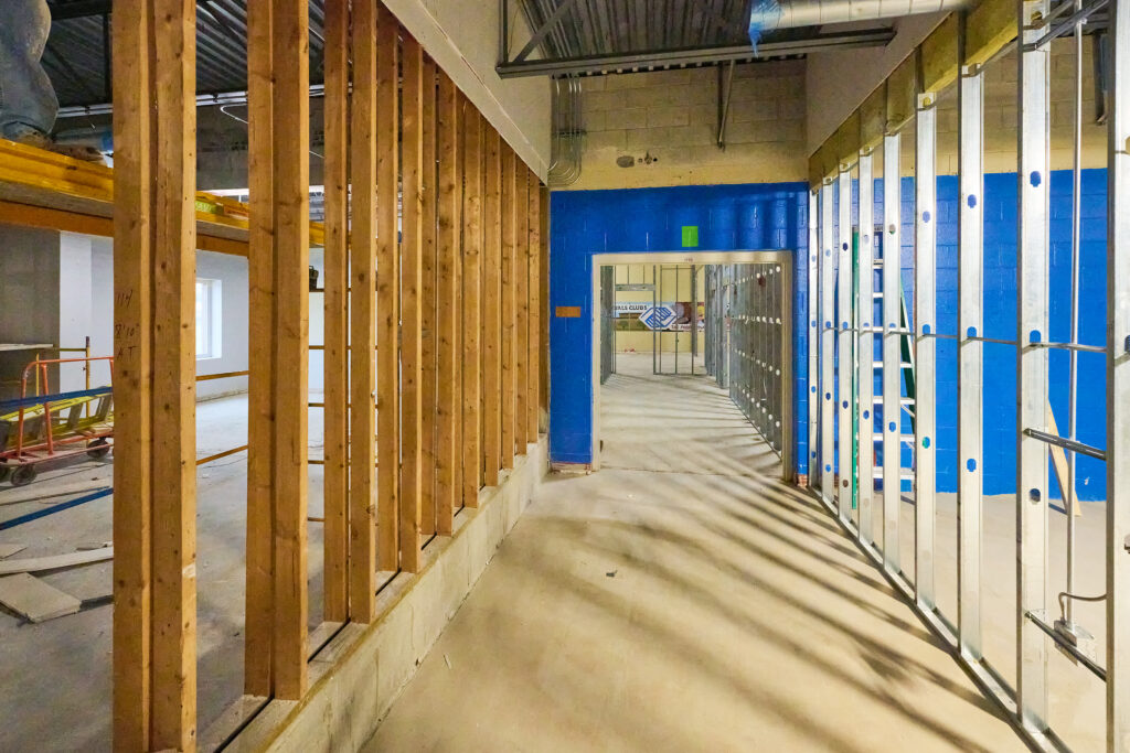 hallway renovation