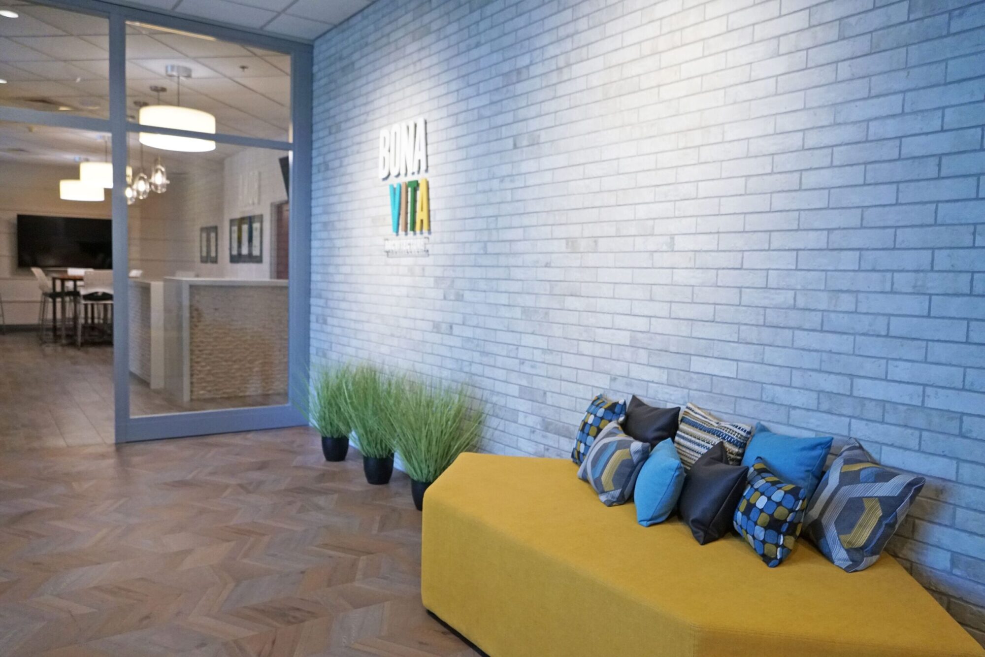 b-v architecture lobby