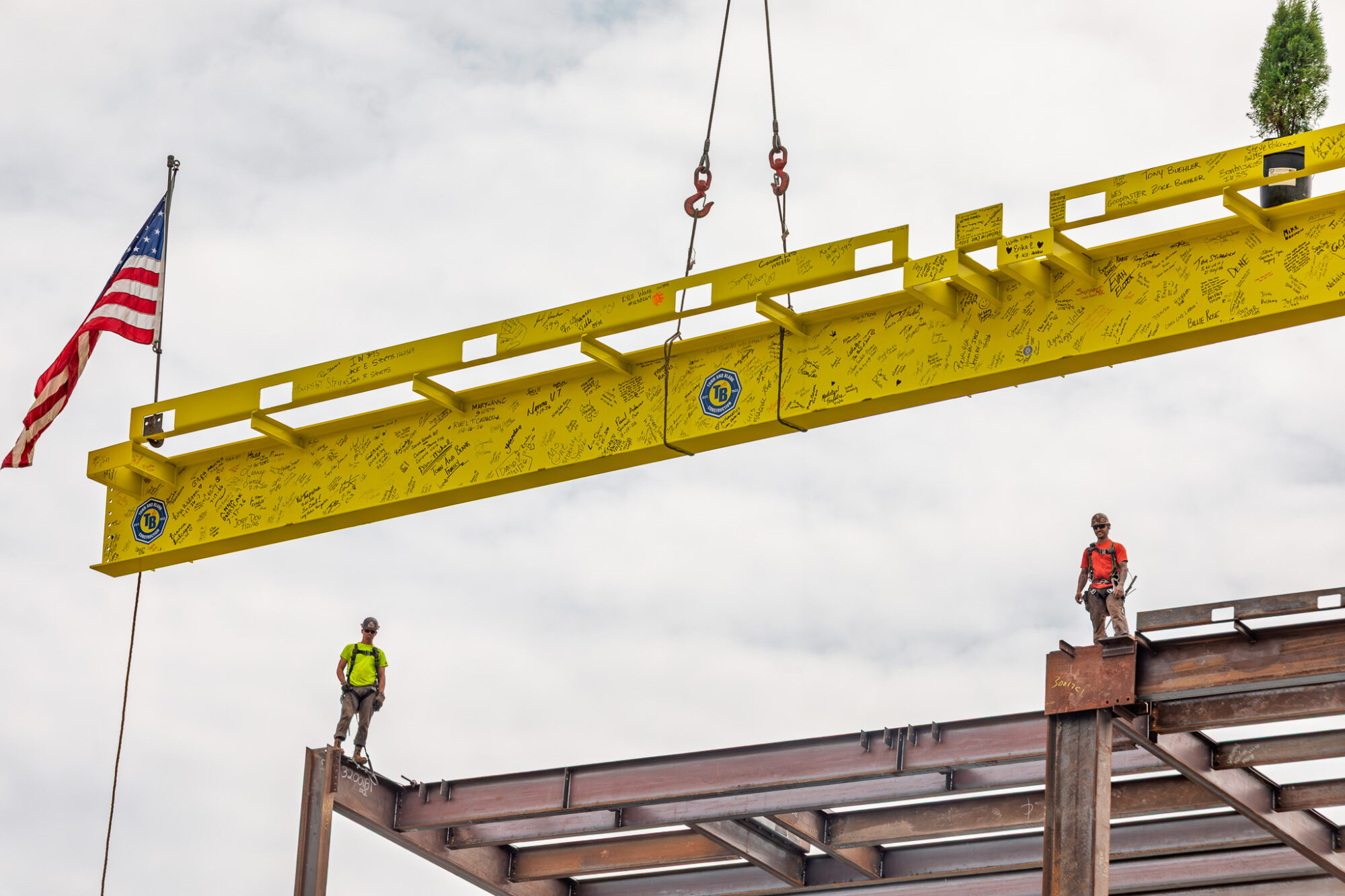 Franciscan Health Munster topping out
