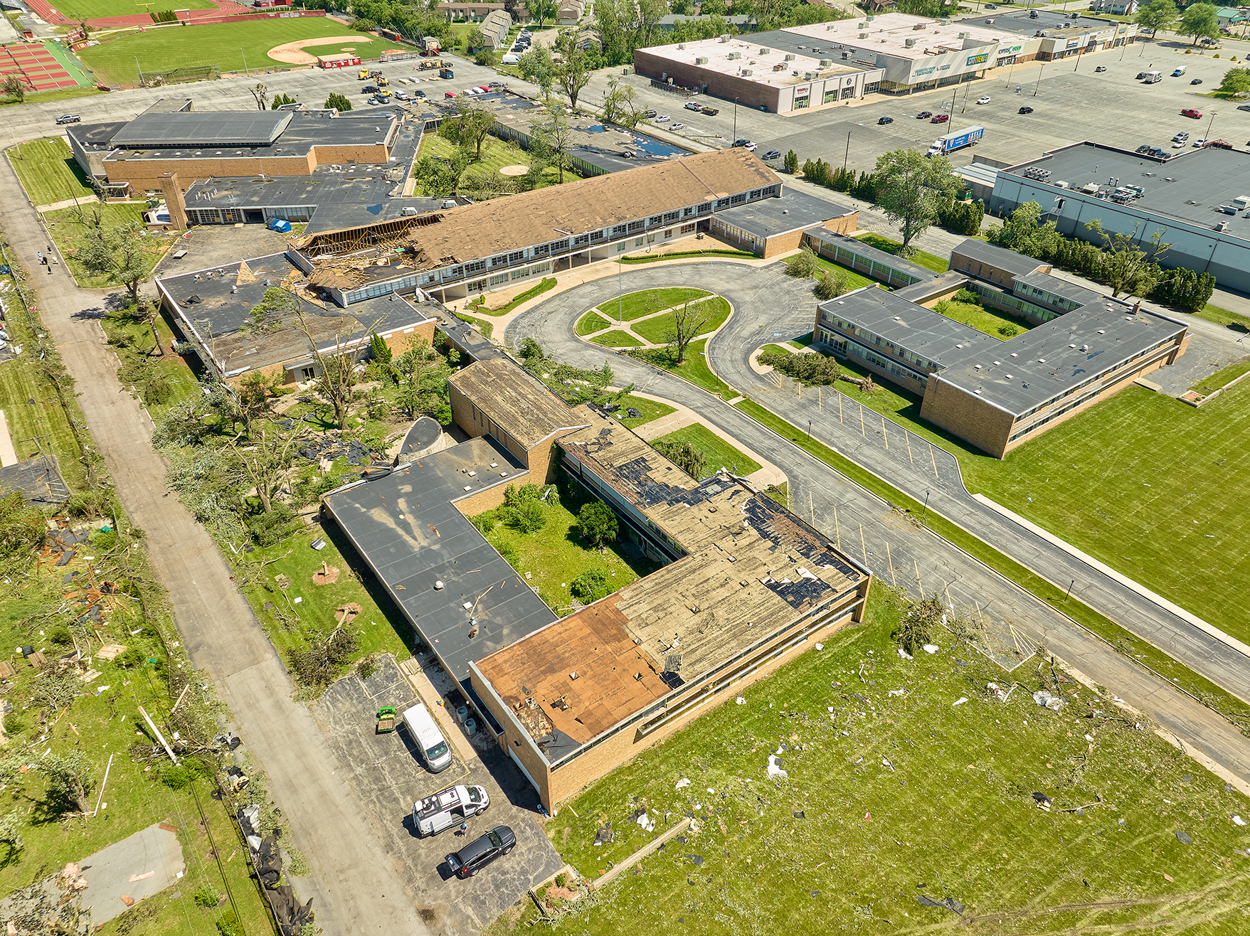 tornado damage